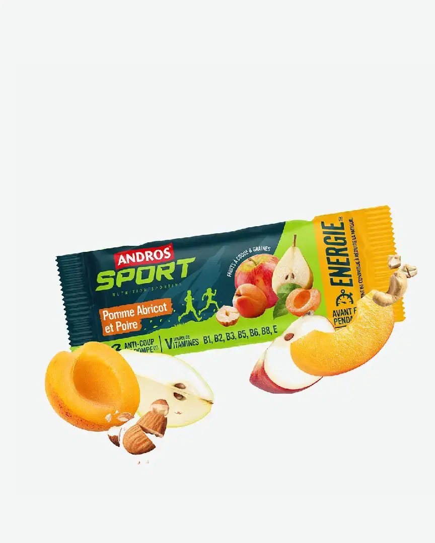 Andros Barre Frutos Nueces y Semillas Manzana Albaricoque Pera 40G - Unisex (87) au meilleur prix !