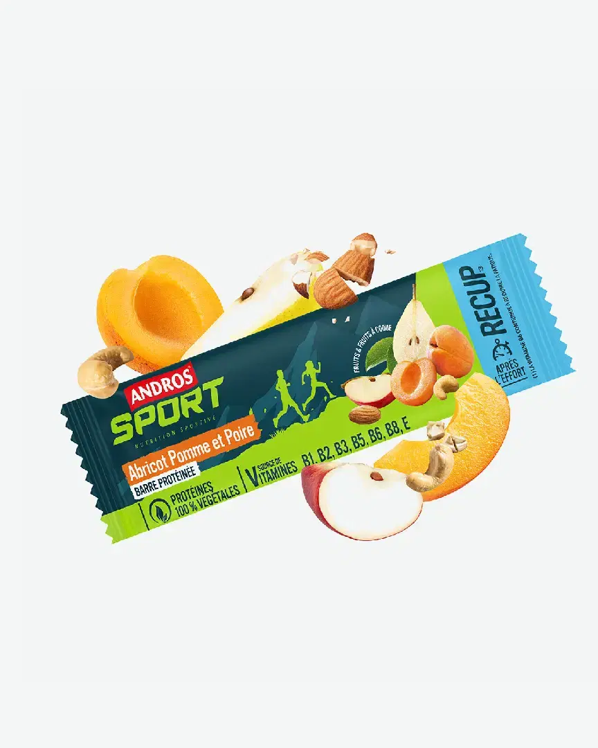 Andros Barra Proteica Manzana Albaricoque Pera 50G - Unisex (76) au meilleur prix !