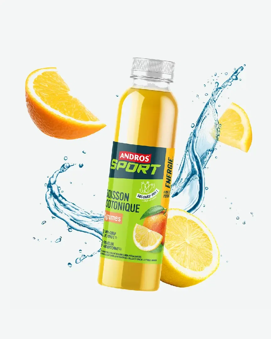 Andros Bebida Isotónica Cítricos 330 Ml Unisex