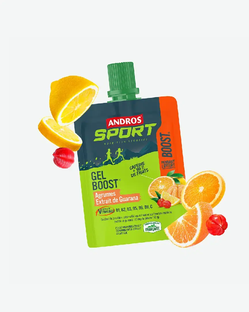 Andros Gel Boost Cítricos Y Extracto De Guaraná 40G - Unisex (23) au meilleur prix !