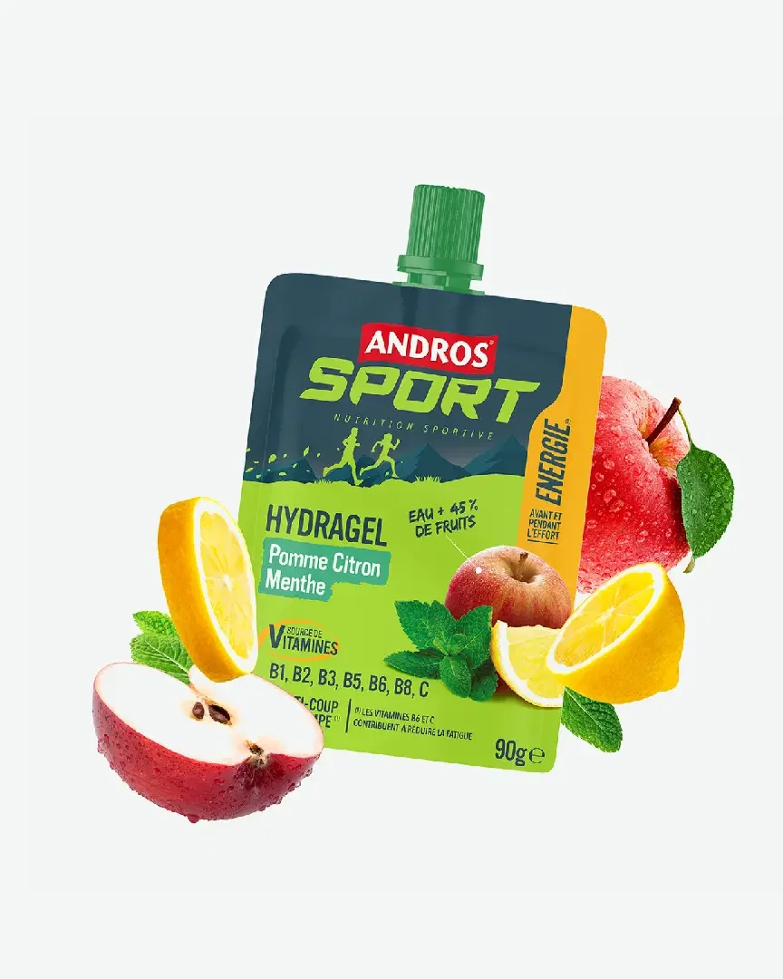 Andros Calabaza Hidragel Manzana Limón Menta 90G