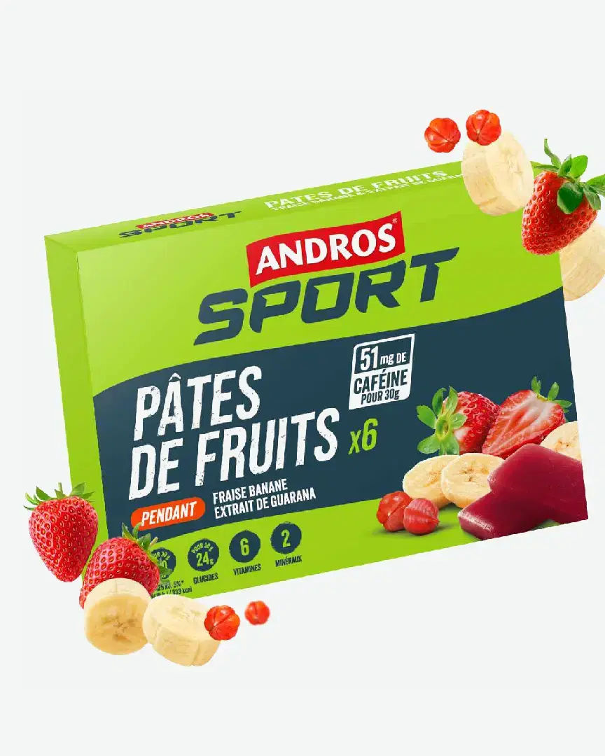 Andros Gominolas de Fruta Fresa Plátano Guaraná 6X30g - Unisex (31) au meilleur prix !