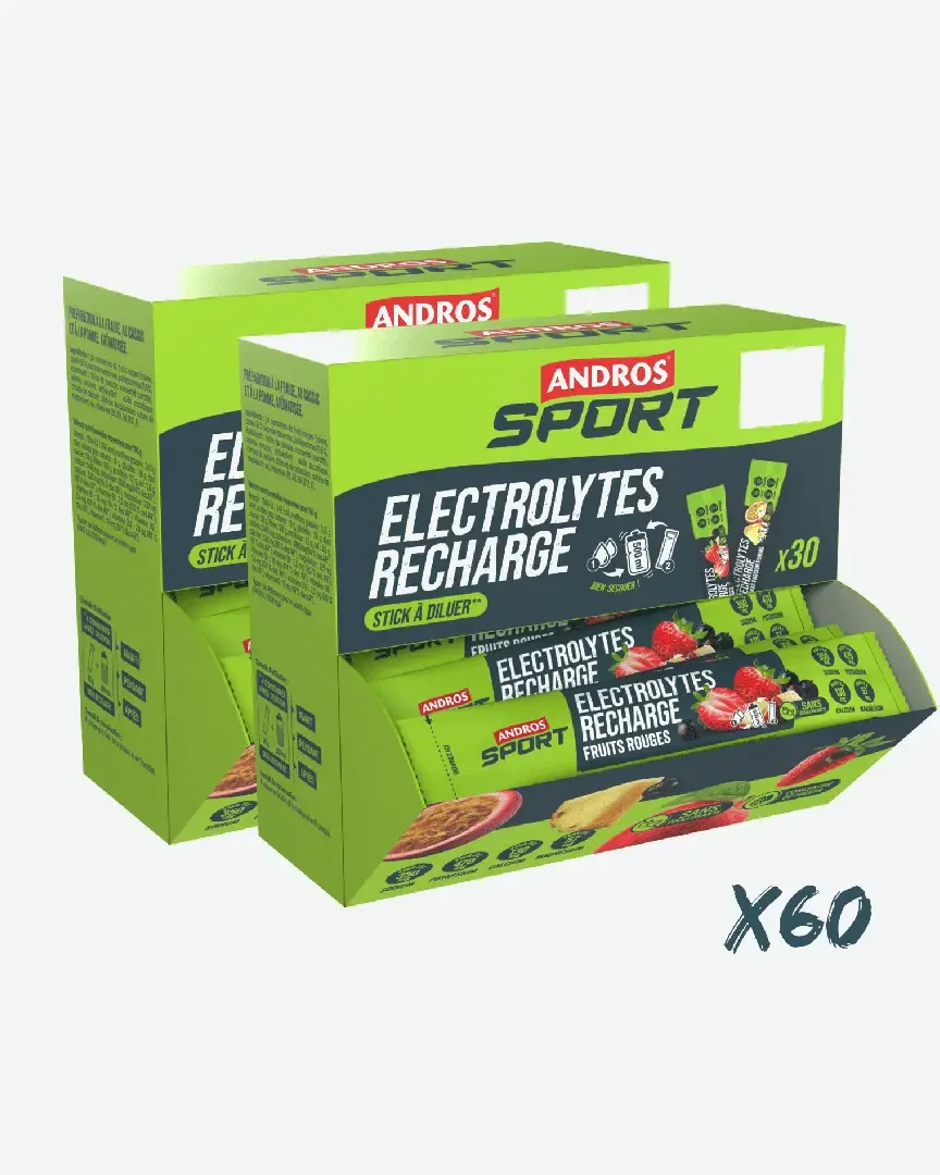 Andros Stick Electrolitos Recarga Frutas Rojas 25G Unisex