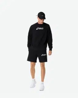 Sudadera de cuello redondo de felpa Asics Logo Hombre – 6/6