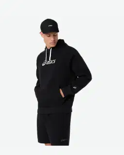 Sudadera con capucha de felpa Asics Logo Hombre – 3/7