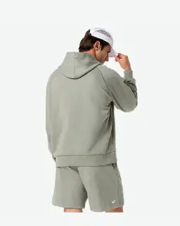 Sudadera con capucha de felpa Asics Logo Hombre – 2/8