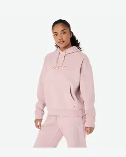Sudadera con capucha de forro polar Asics Logo Mujer – 3/8