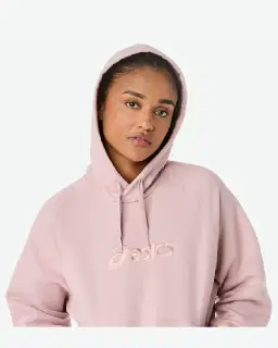 Sudadera con capucha de forro polar Asics Logo Mujer – 6/8