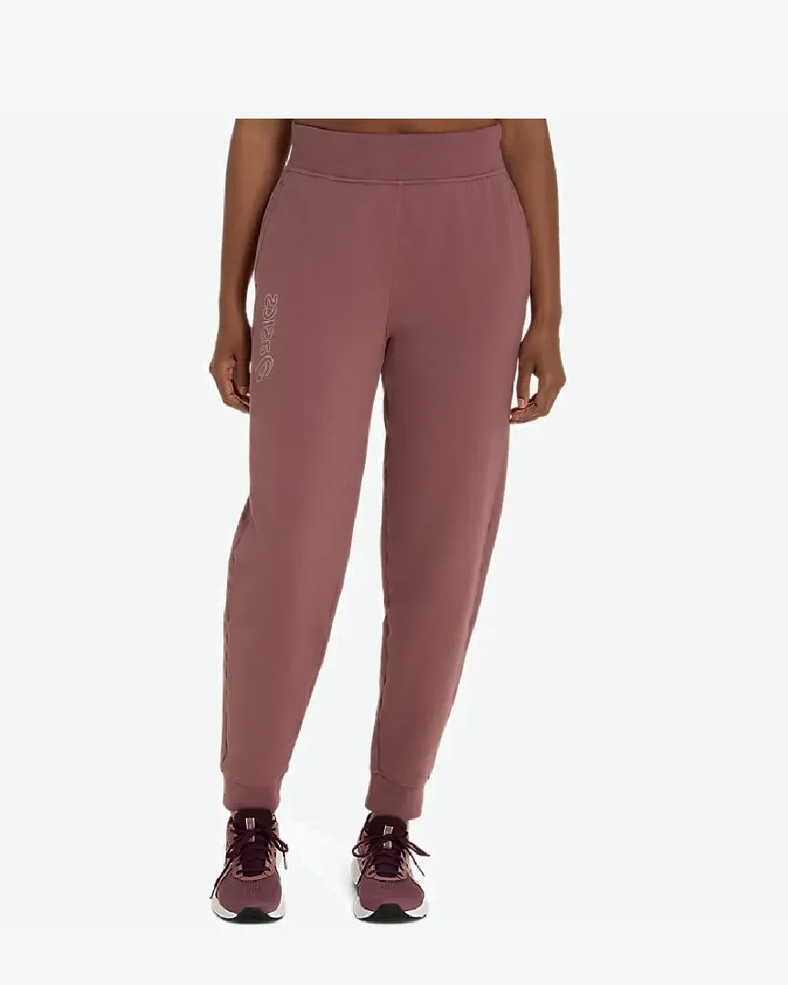 Pantalón de chándal con logo Asics Mujer
