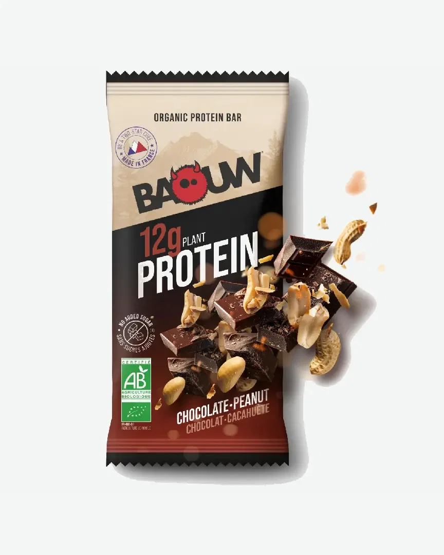Baouw Barra Proteica Bio Chocolate Cacahuetes Unisex
