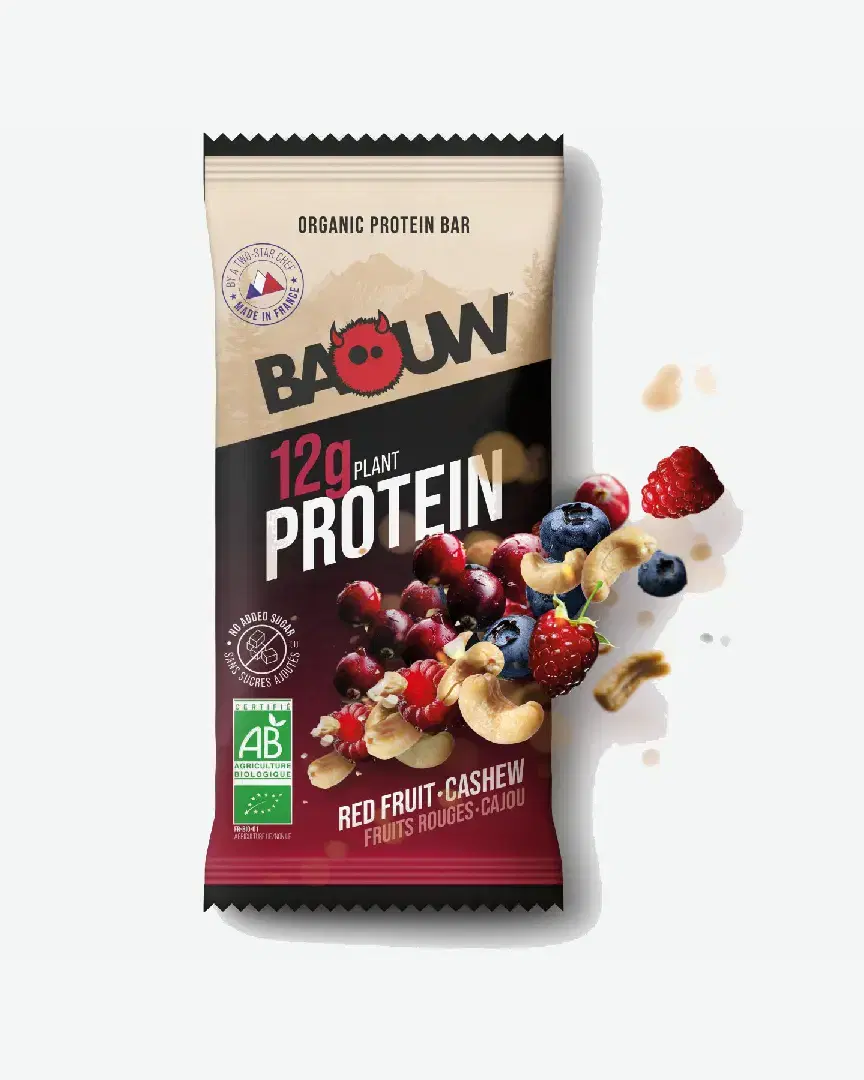 Baouw Barra Proteica Bio Frutos Rojos Anacardo - Unisex (62) au meilleur prix !