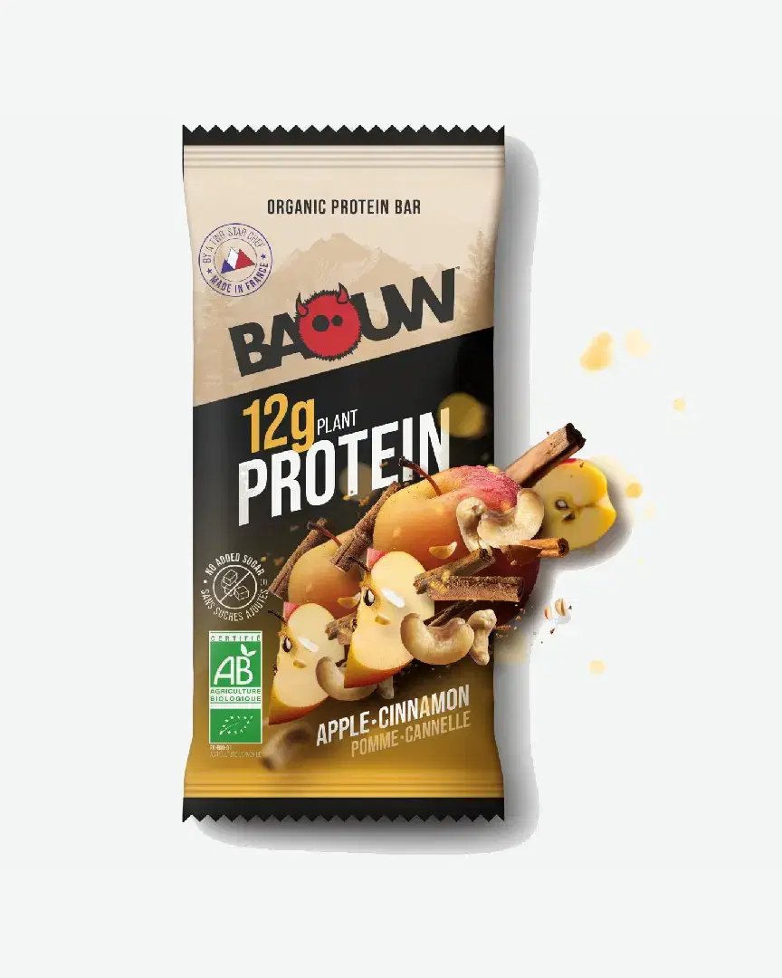 Baouw Barrita Proteica Bio Manzana Canela - Unisex (56) au meilleur prix !