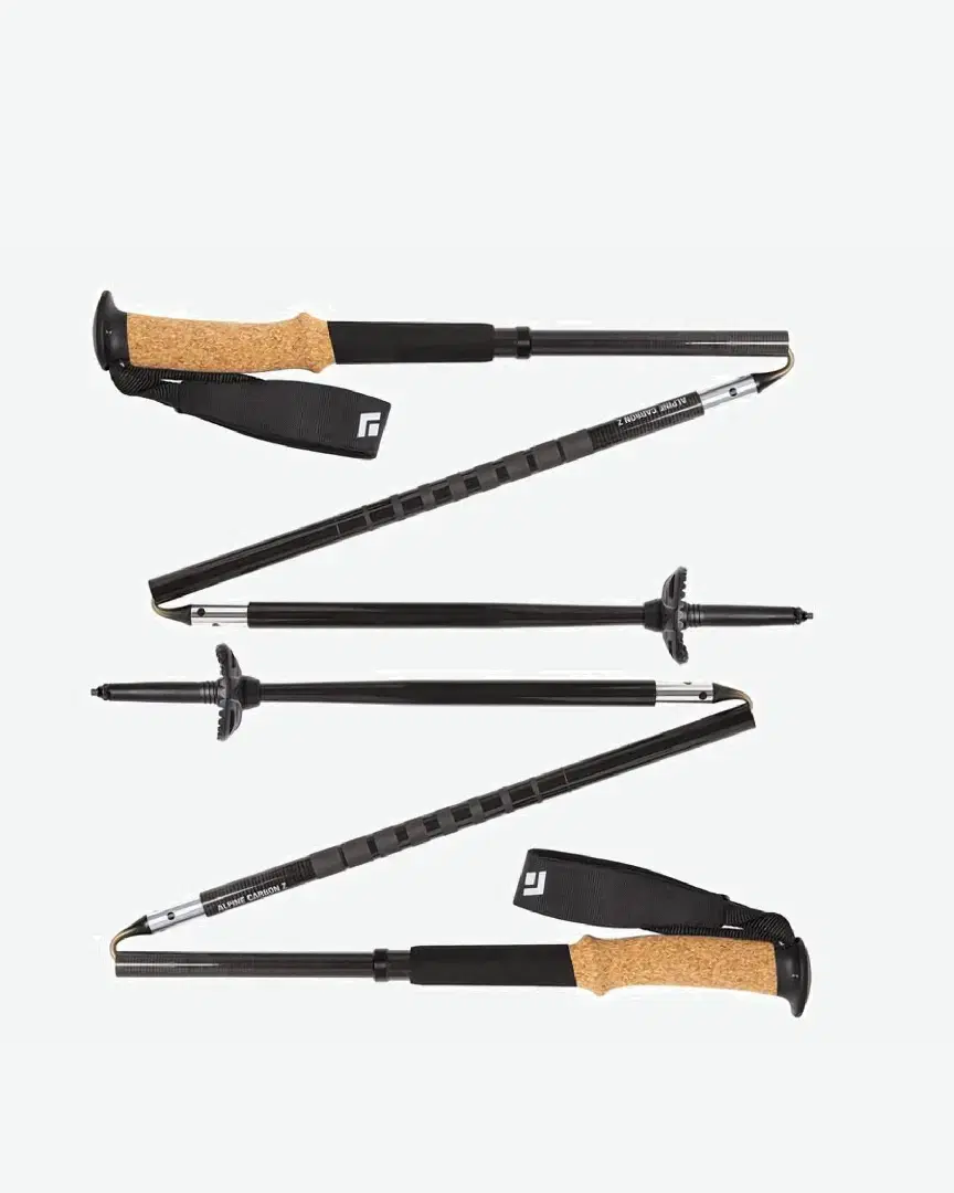 Bastones de marcha Black Diamond Alpine Carbon Z Z-Poles - BD112202 (0) au meilleur prix !