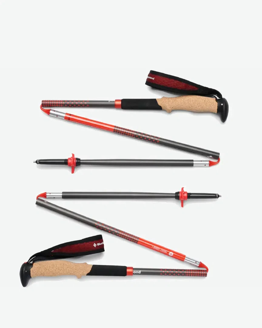 Bastones de marcha Black Diamond Pursuit Carbon Z Unisex