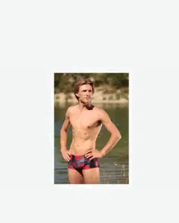 Bóxer de natación para hombre Mako In Bloom Shorty – 3/4