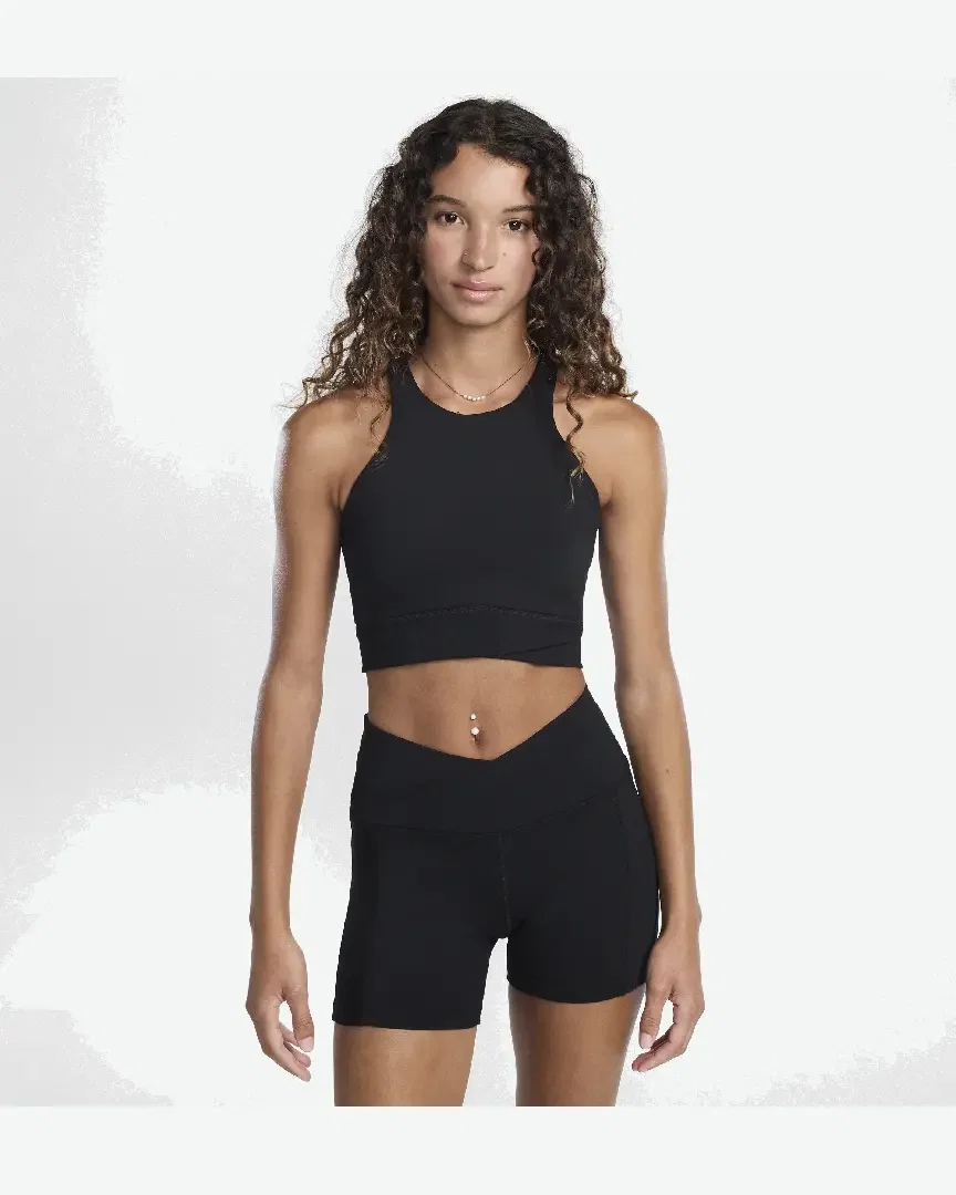 Sujetador Con Cuello Alto Sujeción Ligera Y Forro Ligero Nike One Twist Mujer