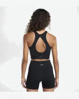 Sujetador Con Cuello Alto Sujeción Ligera Y Forro Ligero Nike One Twist Mujer – 2/4