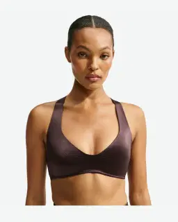 Sujetador Con Escote Profundo Nikeskims Satin Shine Mujer – 1/4