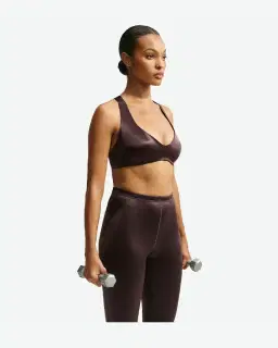 Sujetador Con Escote Profundo Nikeskims Satin Shine Mujer – 3/4