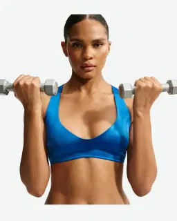 Sujetador Con Escote Profundo Nikeskims Satin Shine Mujer – 3/4