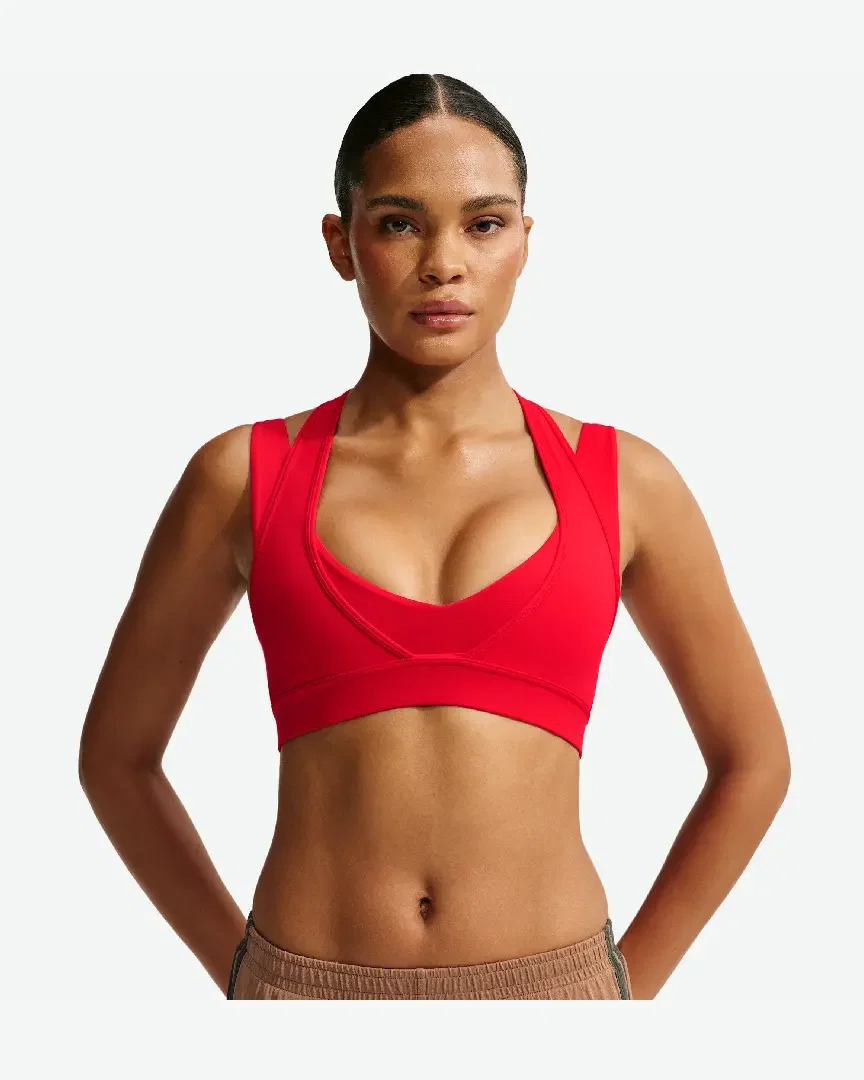 Sujetador de doble grosor y escote profundo Nikeskims Matte W