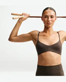 Sujetador de escote amplio Nikeskims Matte Mujer – 3/4