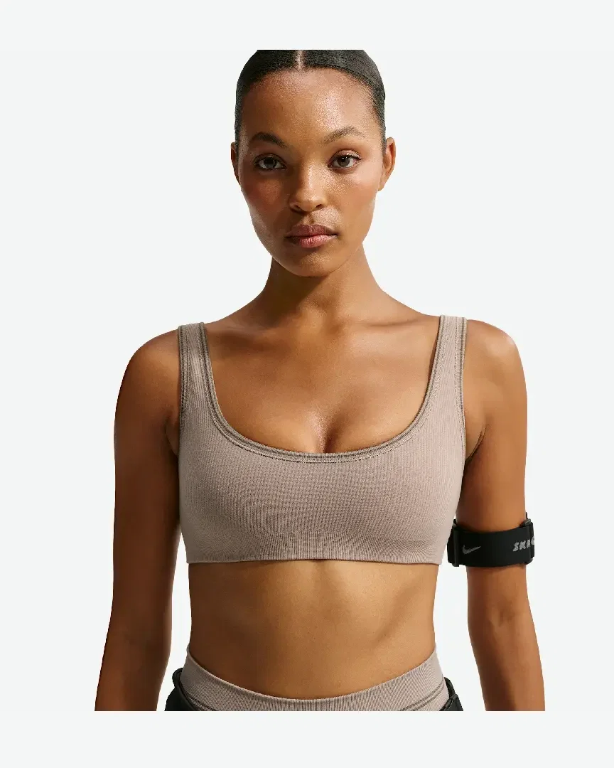 Brassière Con Escote Despejado Nikeskims Ribbed Seamless W