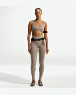 Brassière Con Escote Despejado Nikeskims Ribbed Seamless Mujer – 4/4