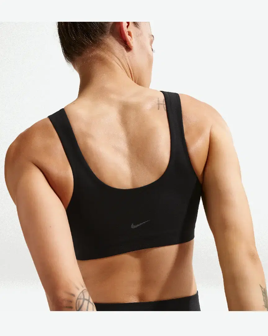 Sujetador de Sujeción Ligera con Forro Ligero Nike Zenvy W - IF0298-010 (1) au meilleur prix !