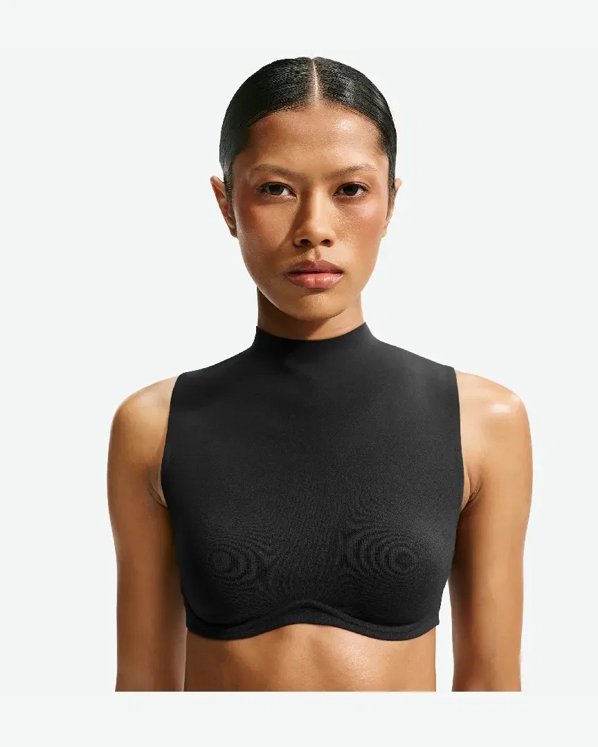 Sujetador de soporte normal y cuello alto Nikeskims Studio Stretch W