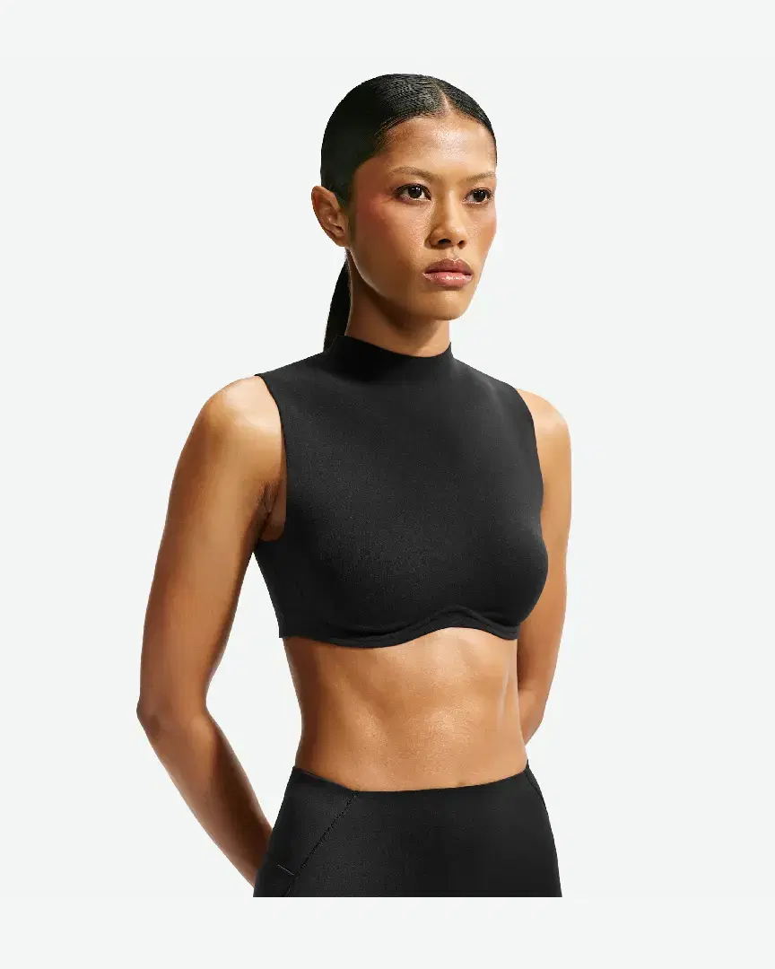 Sujetador de soporte normal y cuello alto Nikeskims Studio Stretch W - IR8684-054 (2) au meilleur prix !
