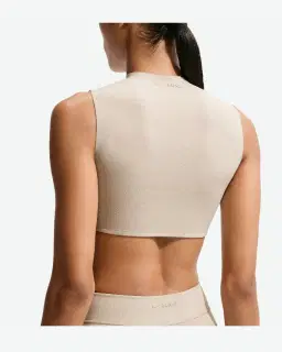 Sujetador de soporte normal y cuello alto Nikeskims Studio Stretch Mujer – 2/4