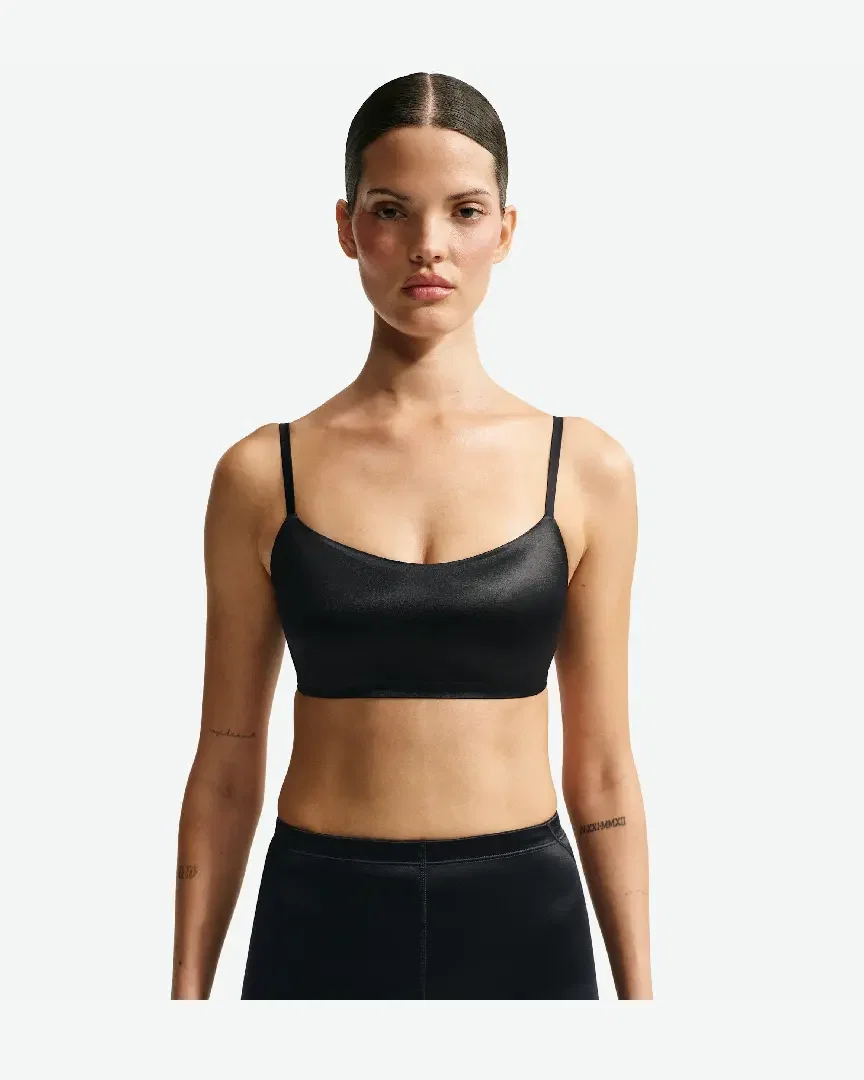 Brassière Caraco Con Escote Despejado Nikeskims Satin Shine W