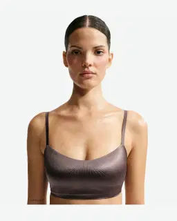 Brassière Caraco Con Escote Despejado Nikeskims Satin Shine Mujer – 1/4