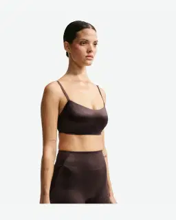 Brassière Caraco Con Escote Despejado Nikeskims Satin Shine Mujer – 3/4