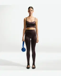 Brassière Caraco Con Escote Despejado Nikeskims Satin Shine Mujer – 4/4