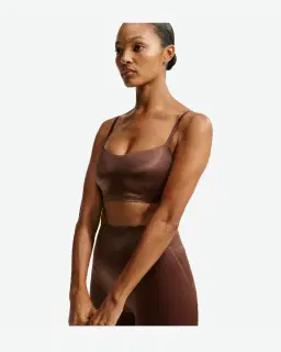 Brassière Caraco Con Escote Despejado Nikeskims Satin Shine Mujer – 3/4