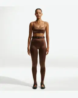 Brassière Caraco Con Escote Despejado Nikeskims Satin Shine Mujer – 4/4