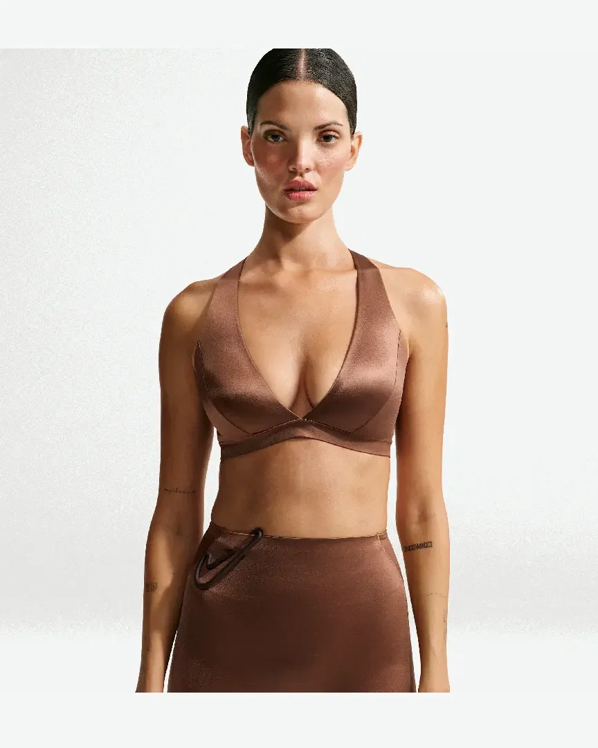 Brassière Espalda Descubierta Nikeskims Satin Shine W