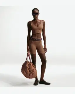Sujetador Largo Con Cuello En V Nikeskims Matte Mujer – 4/4