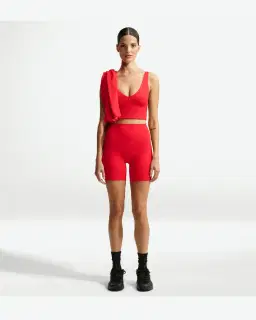 Sujetador Largo Con Cuello En V Nikeskims Matte Mujer – 4/4