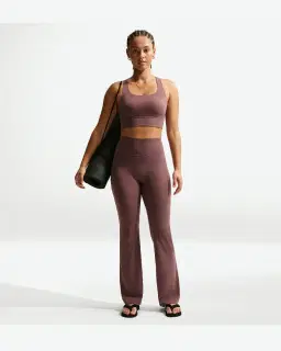 Sujetador Largo Sin Relleno Con Soporte Ligero Nike Zenvy Rib Mujer – 4/4