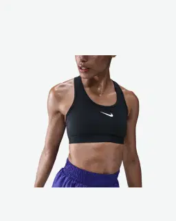 Sujetador acolchado Nike Swoosh de soporte medio Mujer – 1/2