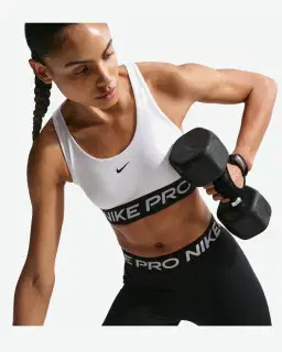 Sujetador Sin Relleno Con Soporte Ligero Nike Pro 365 Mujer – 3/4