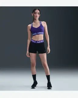 Sujetador Sin Relleno Con Soporte Ligero Nike Pro Mujer – 4/4
