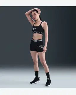 Sujetador Sin Relleno Con Soporte Ligero Nike Pro Mujer – 4/4