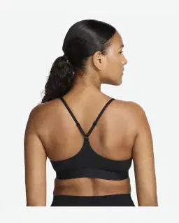 Sostén ajustable acolchado de sujeción ligera Nike Indy Mujer – 2/4