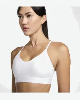 Sostén ajustable acolchado de sujeción ligera Nike Indy Mujer – 3/4
