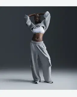 Sostén ajustable acolchado de sujeción ligera Nike Indy Mujer – 4/4
