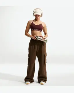Sostén ajustable acolchado de sujeción ligera Nike Indy Mujer – 4/4